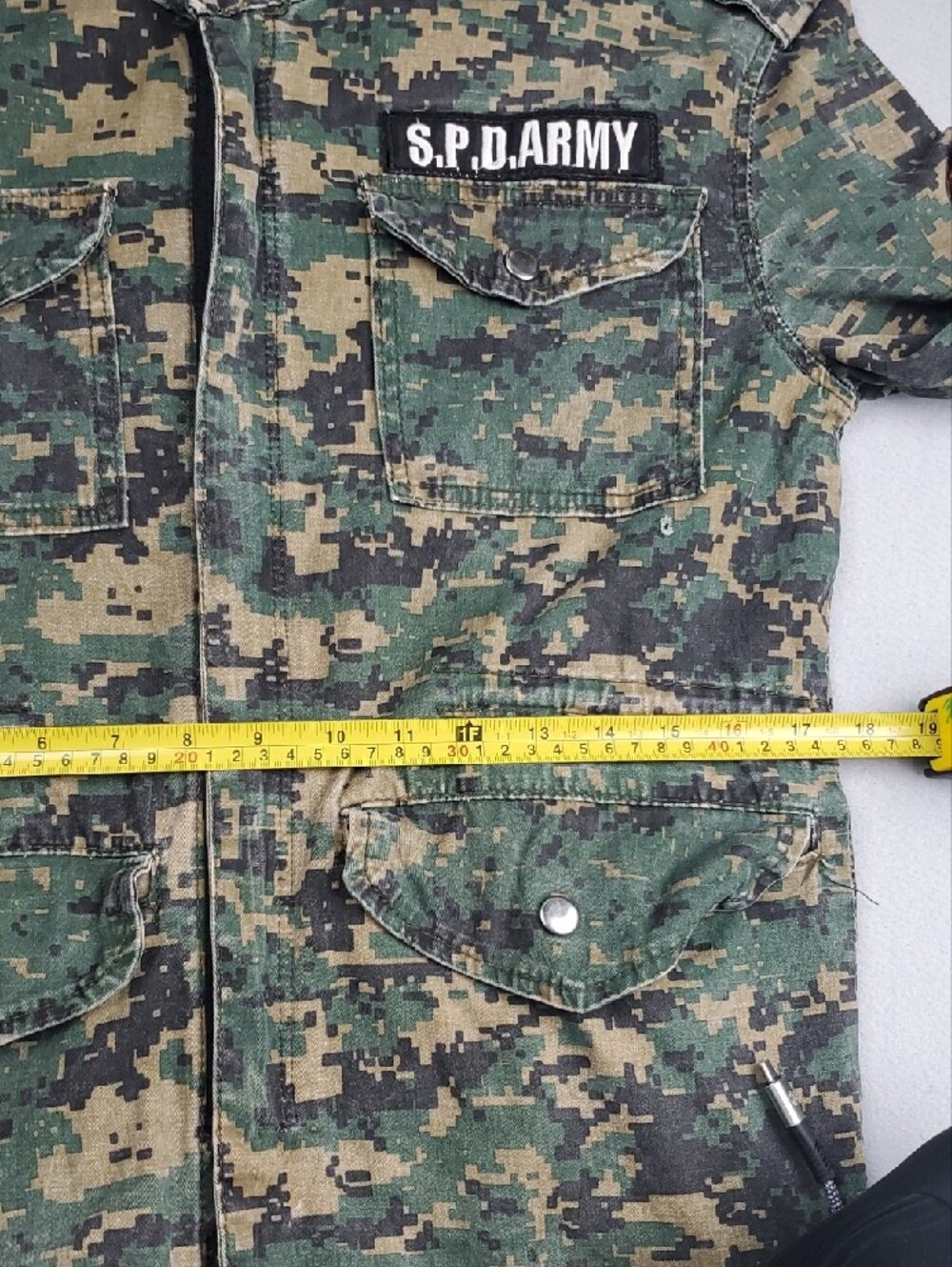 Superdry Camo Jacket British Design/Japanese Spirit with Patch Logo M - Picture 13 of 16